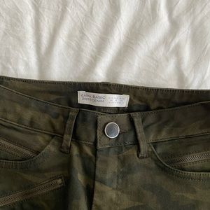 Zara camp skinny jeans
